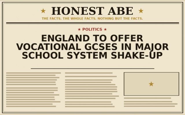 England to Offer Vocational GCSEs in Major School System Shake-Up
