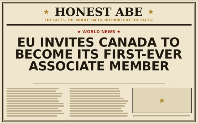 EU Invites Canada to Become Its First-Ever Associate Member