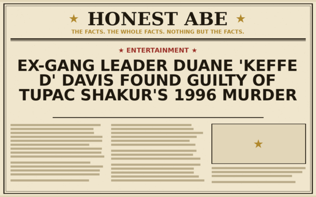 Ex-Gang Leader Duane ‘Keffe D’ Davis Found Guilty of Tupac Shakur’s 1996 Murder
