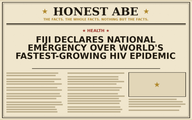 Fiji Declares National Emergency Over World’s Fastest-Growing HIV Epidemic