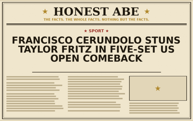 Francisco Cerundolo Stuns Taylor Fritz in Five-Set US Open Comeback