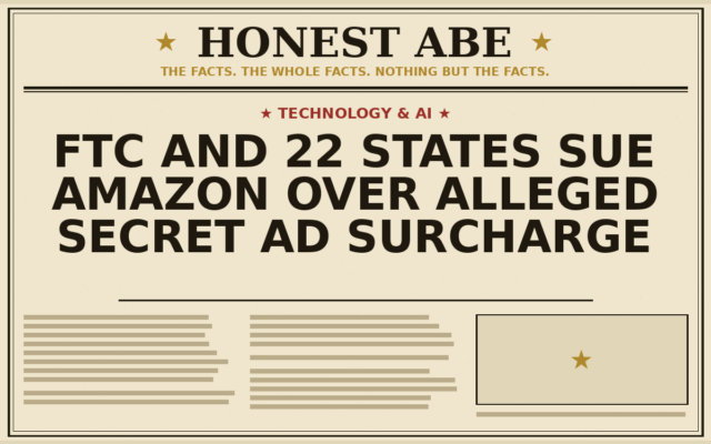 FTC and 22 States Sue Amazon Over Alleged Secret Ad Surcharge
