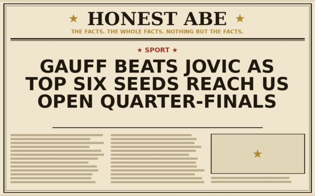 Gauff Beats Jovic as Top Six Seeds Reach US Open Quarter-finals