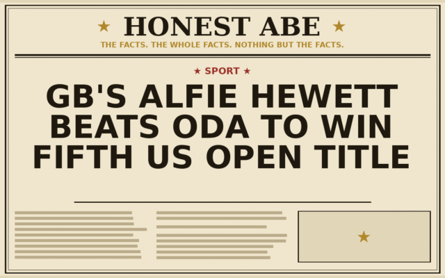 GB’s Alfie Hewett Beats Oda to Win Fifth US Open Title