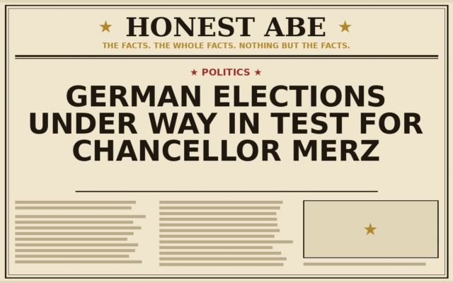 German Elections Under Way in Test for Chancellor Merz