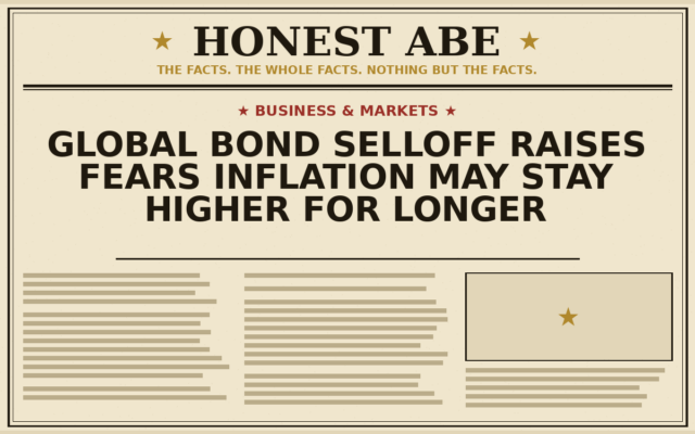 Global Bond Selloff Raises Fears Inflation May Stay Higher for Longer