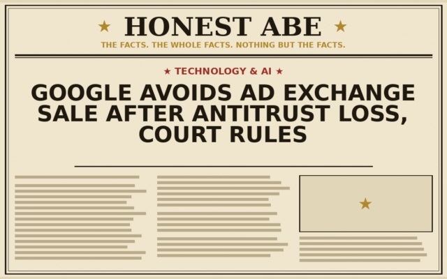 Google Avoids Ad Exchange Sale After Antitrust Loss, Court Rules