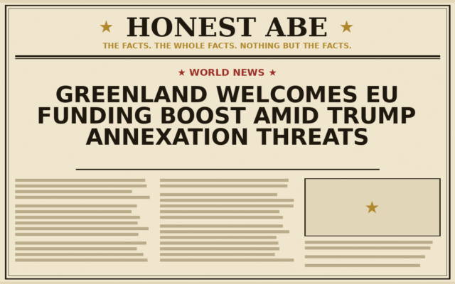 Greenland Welcomes EU Funding Boost Amid Trump Annexation Threats