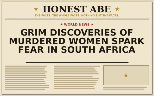 Grim Discoveries of Murdered Women Spark Fear in South Africa