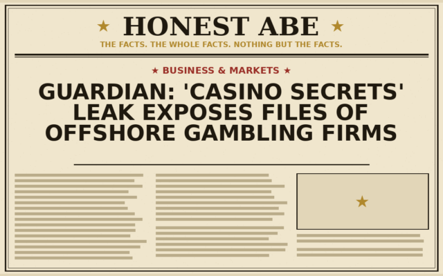 Guardian: ‘Casino Secrets’ Leak Exposes Files of Offshore Gambling Firms
