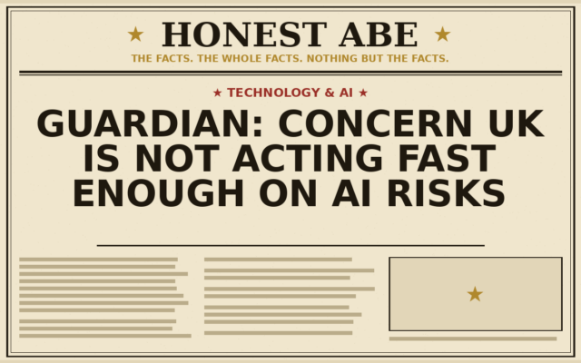Guardian: Concern UK Is Not Acting Fast Enough on AI Risks