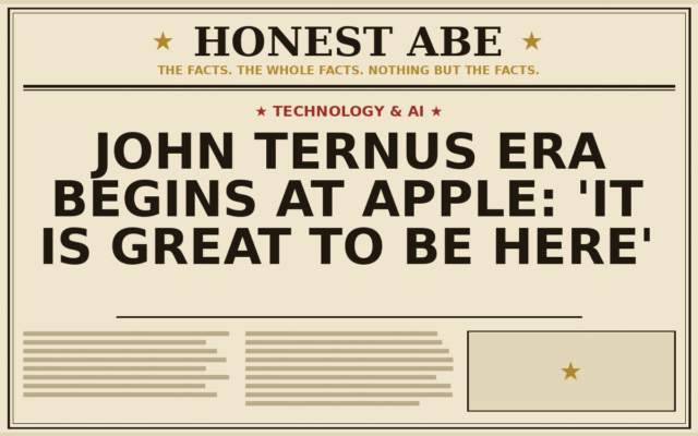 John Ternus Era Begins at Apple: ‘It Is Great to Be Here’