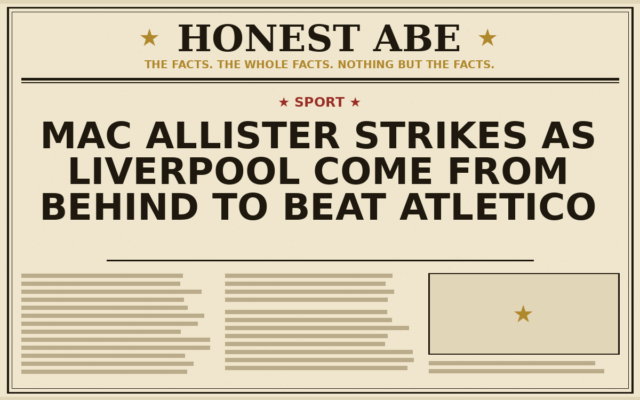 Mac Allister Strikes as Liverpool Come From Behind to Beat Atletico