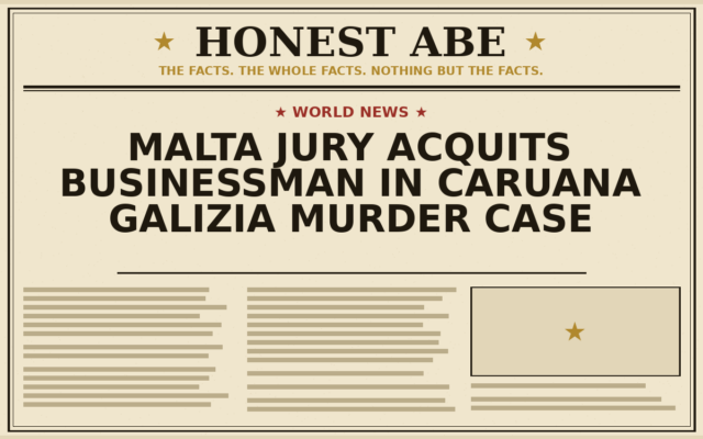 Malta Jury Acquits Businessman in Caruana Galizia Murder Case