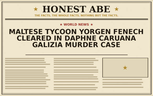 Maltese Tycoon Yorgen Fenech Cleared in Daphne Caruana Galizia Murder Case