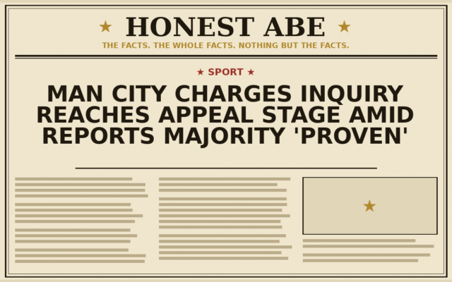 Man City Charges Inquiry Reaches Appeal Stage Amid Reports Majority ‘Proven’