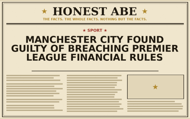 Manchester City Found Guilty of Breaching Premier League Financial Rules