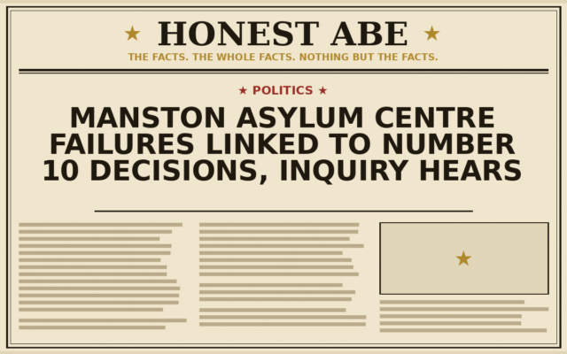 Manston Asylum Centre Failures Linked to Number 10 Decisions, Inquiry Hears