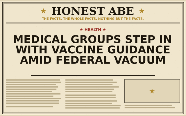 Medical Groups Step In With Vaccine Guidance Amid Federal Vacuum