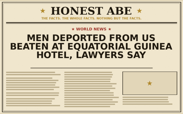 Men Deported From US Beaten at Equatorial Guinea Hotel, Lawyers Say