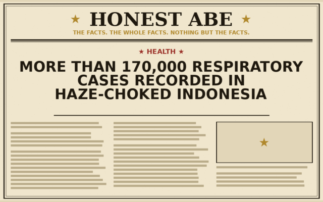 More Than 170,000 Respiratory Cases Recorded in Haze-Choked Indonesia