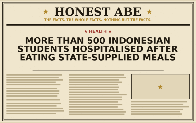 More Than 500 Indonesian Students Hospitalised After Eating State-Supplied Meals