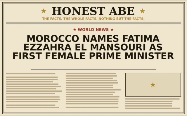 Morocco Names Fatima Ezzahra El Mansouri as First Female Prime Minister