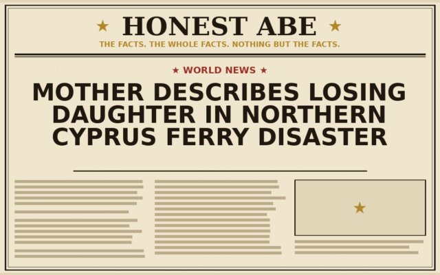 Mother Describes Losing Daughter in Northern Cyprus Ferry Disaster