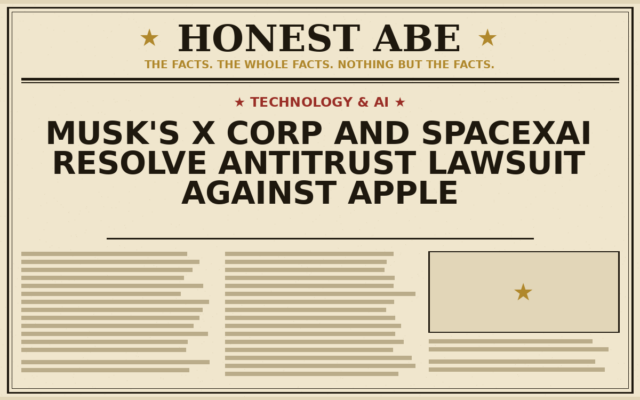 Musk’s X Corp and SpaceXAI Resolve Antitrust Lawsuit Against Apple