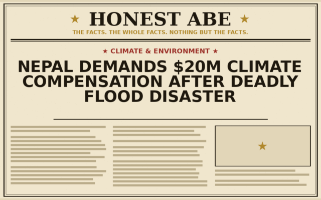 Nepal Demands $20m Climate Compensation After Deadly Flood Disaster