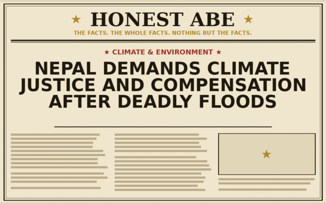 Nepal Demands Climate Justice and Compensation After Deadly Floods