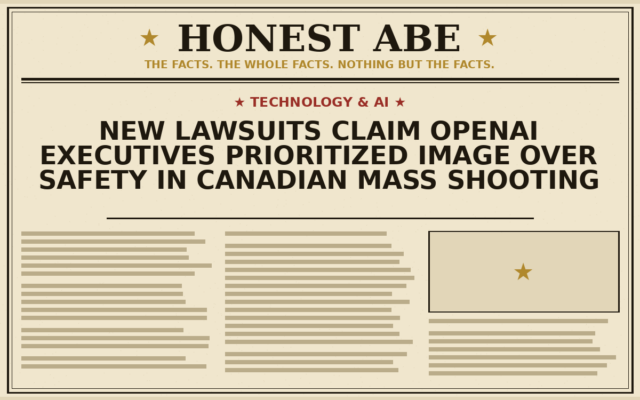 New Lawsuits Claim OpenAI Executives Prioritized Image Over Safety in Canadian Mass Shooting