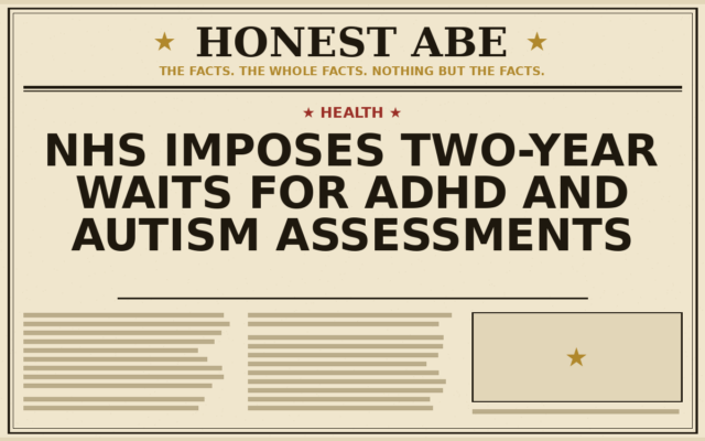 NHS Imposes Two-Year Waits for ADHD and Autism Assessments