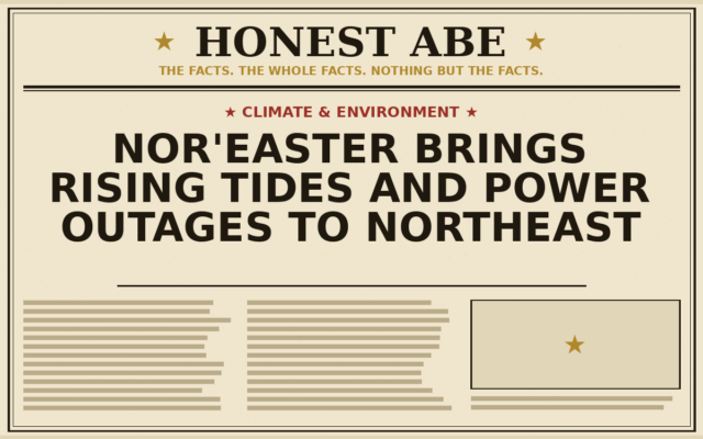 Nor’easter Brings Rising Tides and Power Outages to Northeast