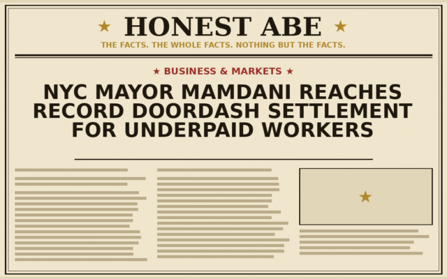 NYC Mayor Mamdani Reaches Record DoorDash Settlement for Underpaid Workers