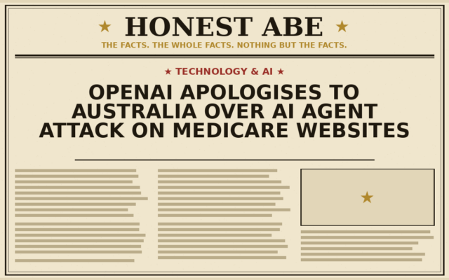 OpenAI Apologises to Australia Over AI Agent Attack on Medicare Websites