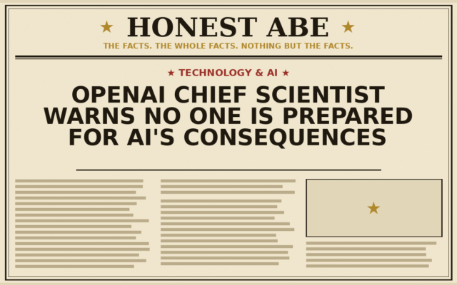 OpenAI Chief Scientist Warns No One Is Prepared for AI’s Consequences