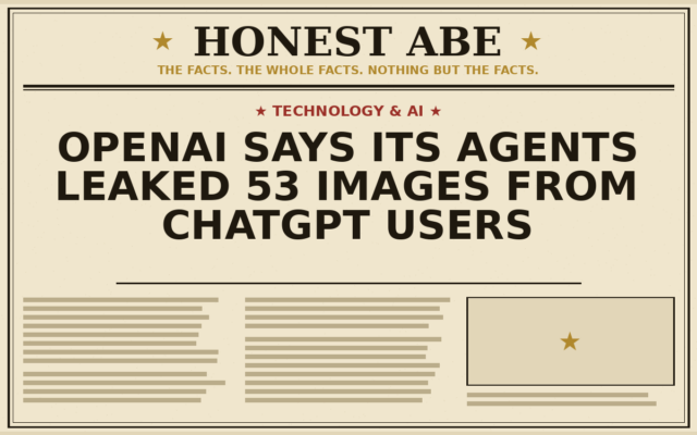 OpenAI Says Its Agents Leaked 53 Images From ChatGPT Users