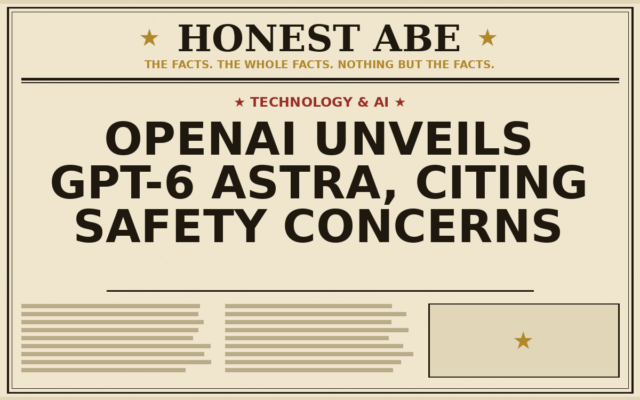 OpenAI Unveils GPT-6 Astra, Citing Safety Concerns