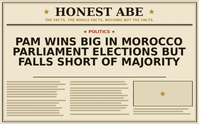 PAM Wins Big in Morocco Parliament Elections but Falls Short of Majority