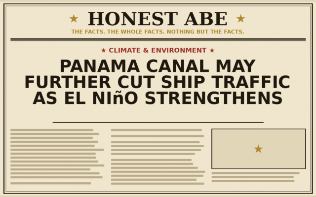 Panama Canal May Further Cut Ship Traffic as El Niño Strengthens