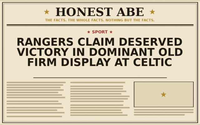 Rangers Claim Deserved Victory in Dominant Old Firm Display at Celtic