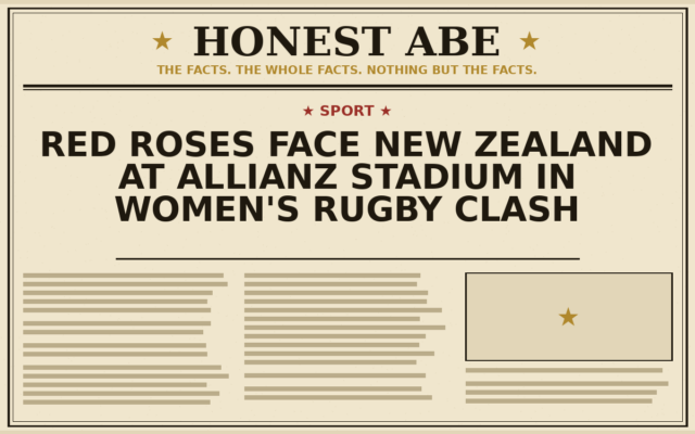 Red Roses Face New Zealand at Allianz Stadium in Women’s Rugby Clash