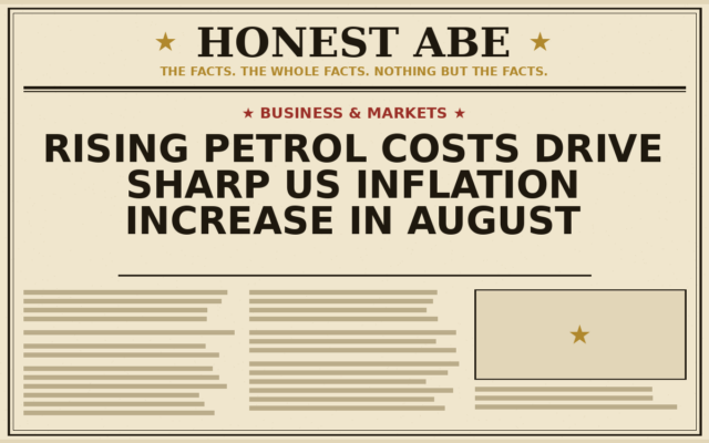 Rising Petrol Costs Drive Sharp US Inflation Increase in August