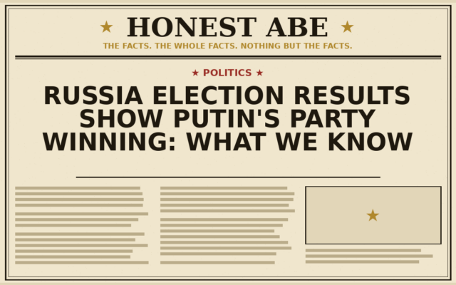 Russia Election Results Show Putin’s Party Winning: What We Know