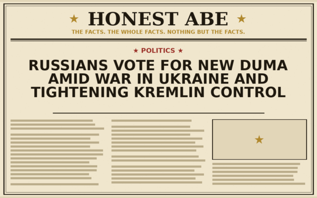 Russians Vote for New Duma Amid War in Ukraine and Tightening Kremlin Control