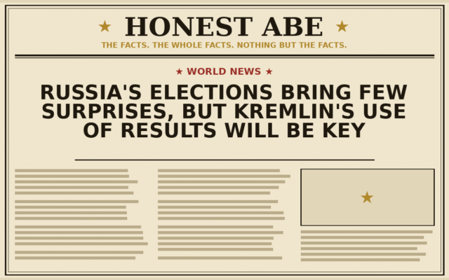 Russia’s Elections Bring Few Surprises, But Kremlin’s Use of Results Will Be Key