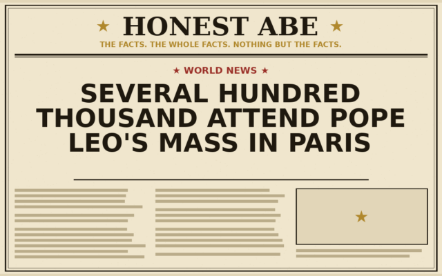 Several Hundred Thousand Attend Pope Leo’s Mass in Paris