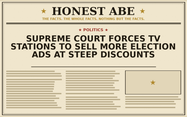 Supreme Court Forces TV Stations to Sell More Election Ads at Steep Discounts