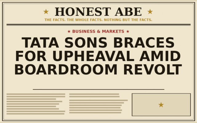 Tata Sons Braces for Upheaval Amid Boardroom Revolt